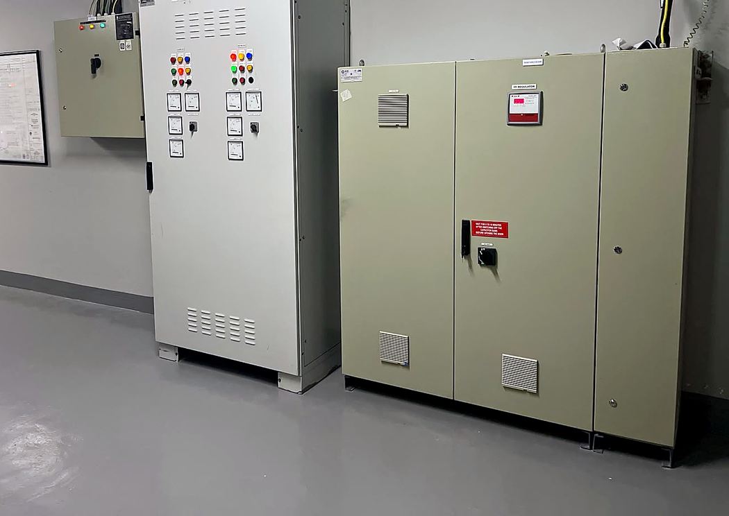 Power-factor correction panel and control board